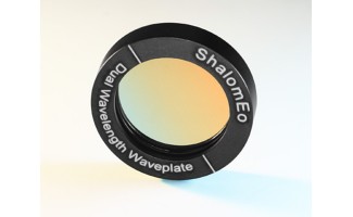 λ/2@1030+λ@515 Zero Order Dual Wavelength Waveplates with Aperture 18mm and D1” mount